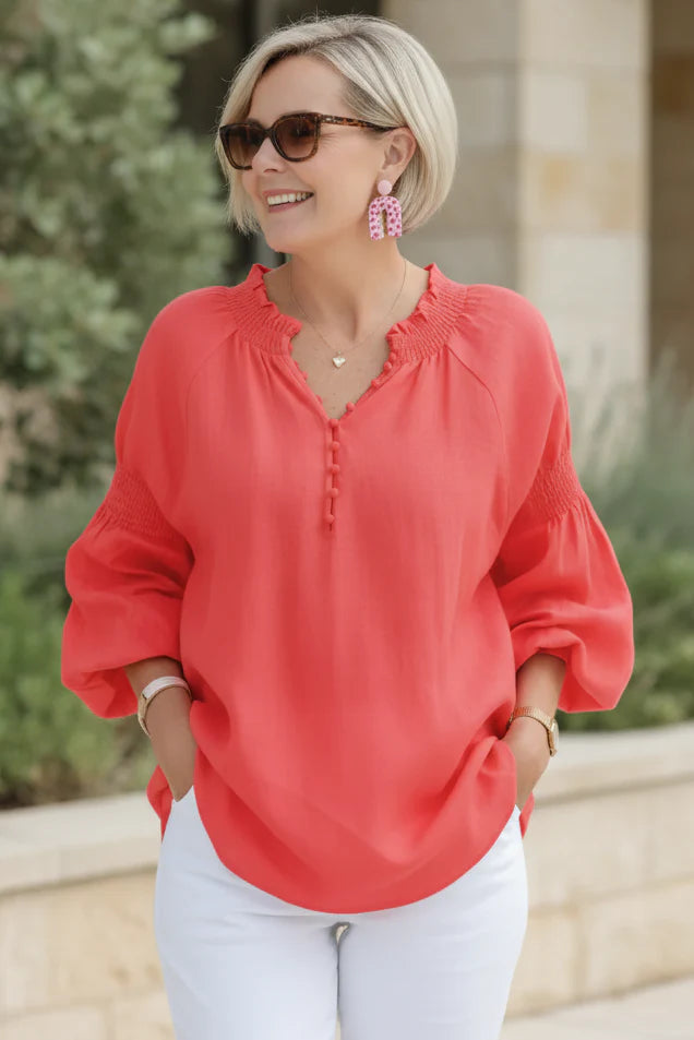 AUDREY - RELAXED BLOUSE