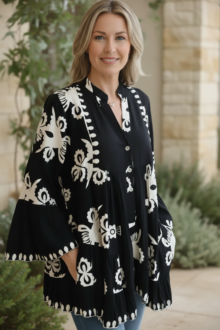 JORDANA - COASTAL BOHO TOP