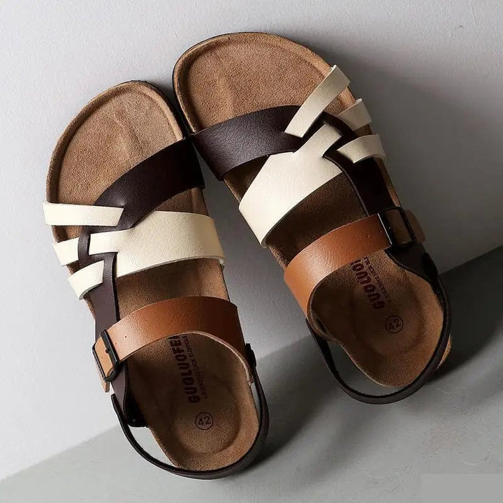 AGNES - LEATHER SANDALS